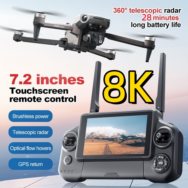 8K 3 Axis Gimbal Brushless 7.2 - đánh giá và giá Drone Gimbal Case