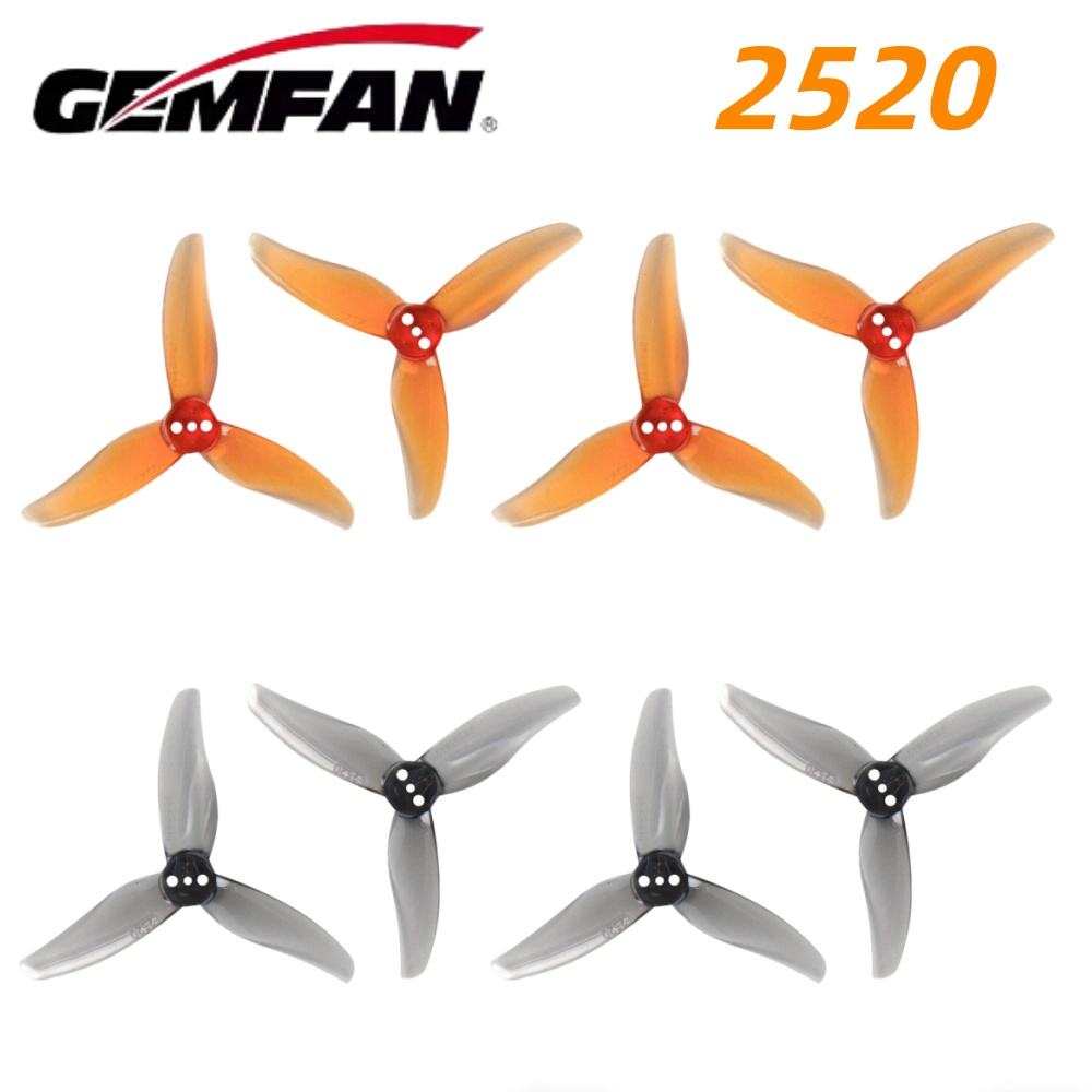 4Pairs Gemfan Hurricane 2520 2 - đánh giá và giá Drone Gimbal Controller