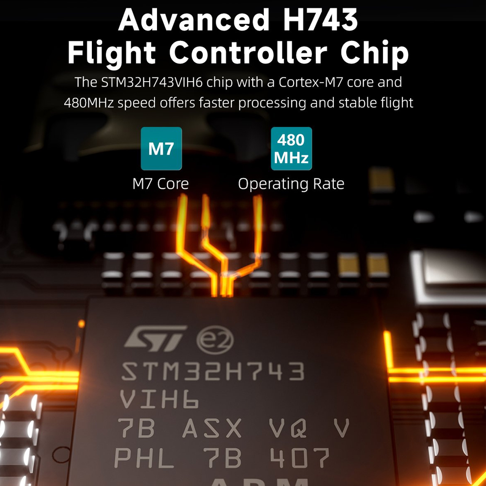 GEPRC TAKER H743 BT 8Bit 80A S - đánh giá và giá Drone Gimbal Controller