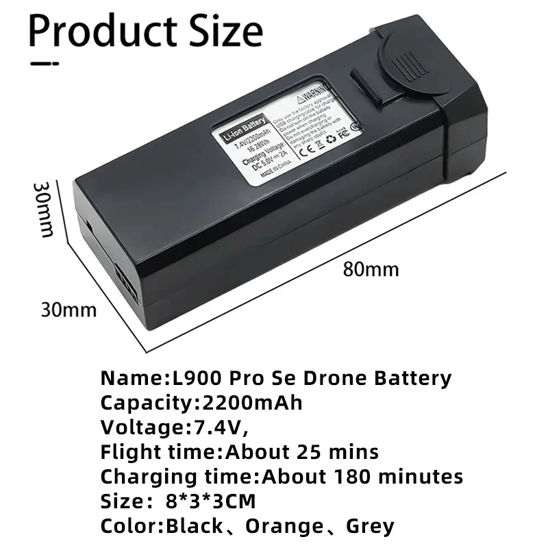 Battery L900 PRO SE Max Drone  - đánh giá và giá Drone Gimbal 2 Axis