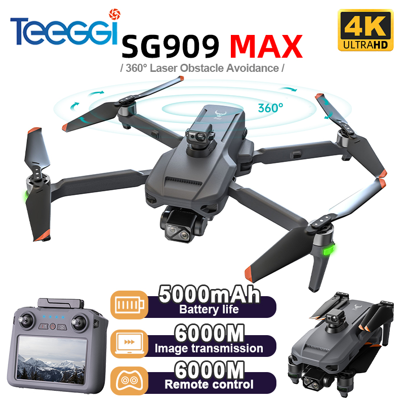 Teeggi SG909 MAX GPS Drone Wit - đánh giá và giá Drone Gimbal Case