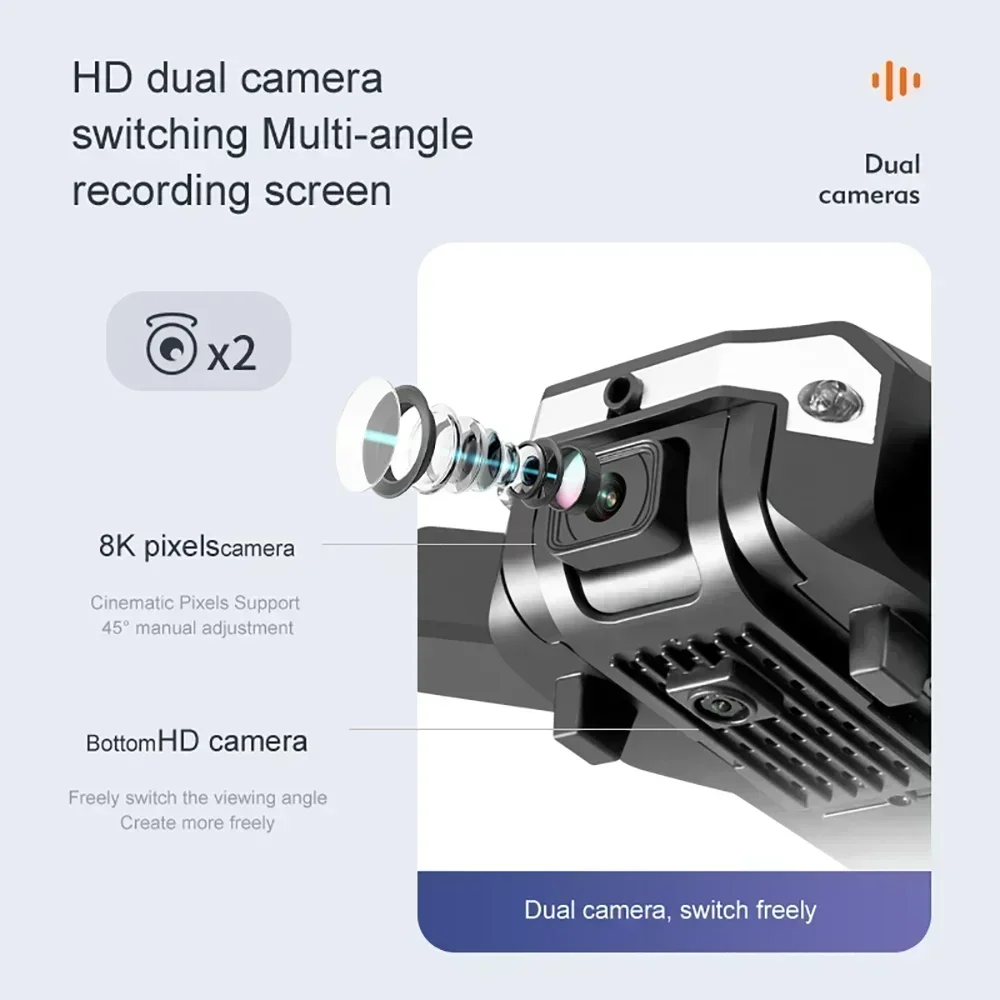 G6 Pro 8K Dual-Camera Drone, 5 - đánh giá và giá Drone Gimbal Brushless