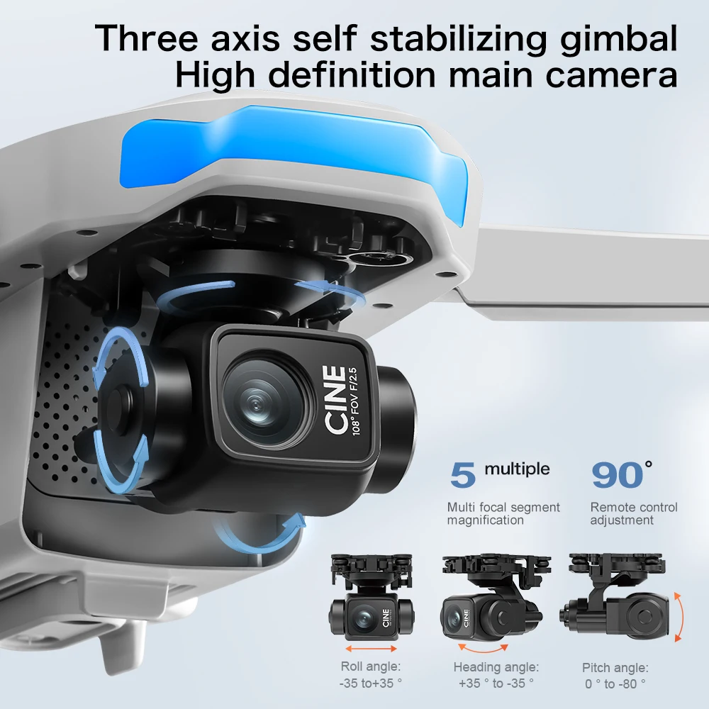 Lenovo S-X1 MAX GPS Drone 3-Ax - đánh giá và giá Drone Gimbal 3 Axis