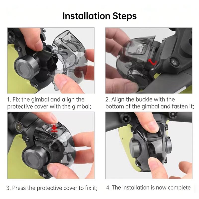 A93PHOT! Camera Lens Cap For D - đánh giá và giá Drone Gimbal Case