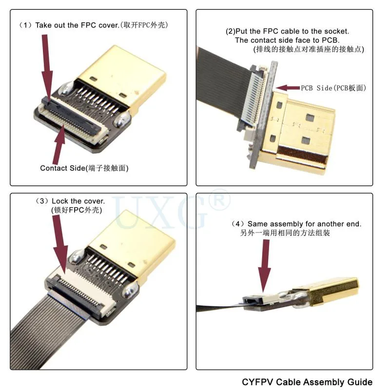 FPV HDMI-compatible Cable To M - đánh giá và giá Drone Gimbal For Gopro