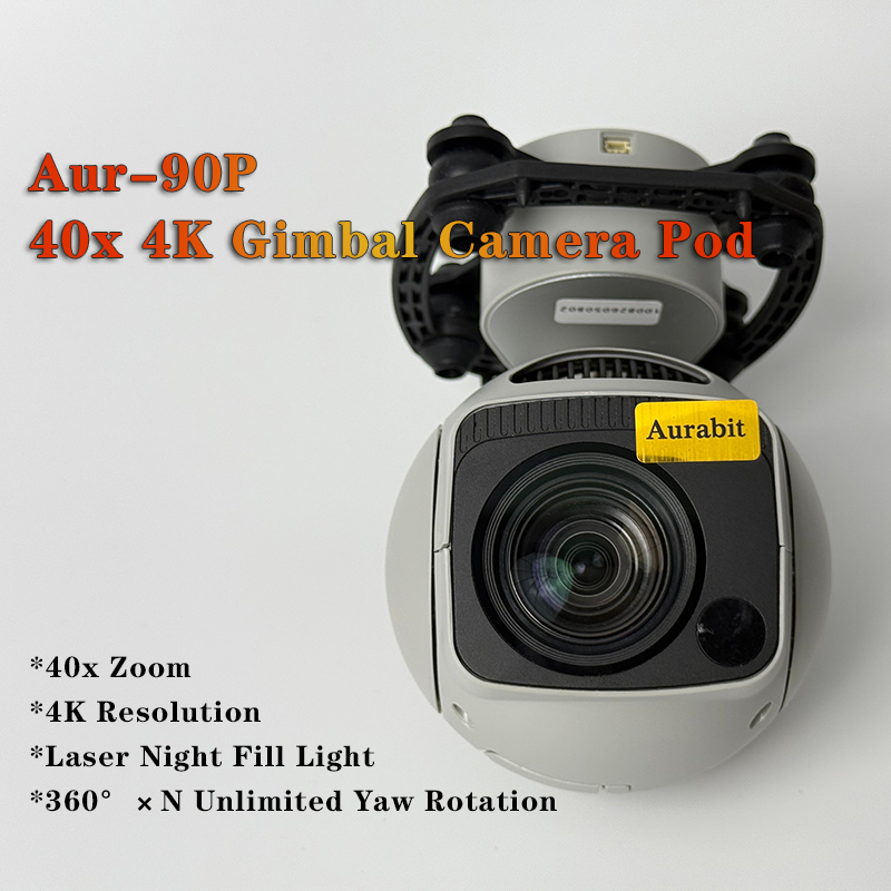 4K 40x Hybrid Zoom 8.3MP 3Axis - đánh giá và giá Drone Gimbal 3 Axis