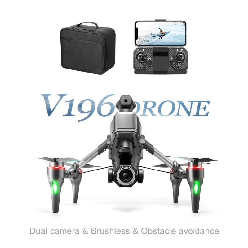 2025 V196 Automatic Obstacle A - đánh giá và giá Drone Gimbal 2 Axis
