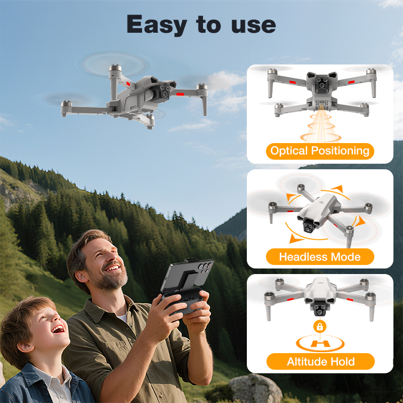 NEW Hot L017 Pro Drone Brushle - đánh giá và giá Drone Gimbal Case