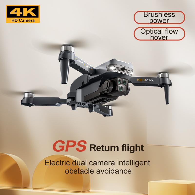 K811MAX Quadcopter Drone: Brus - đánh giá và giá Drone Gimbal Brushless