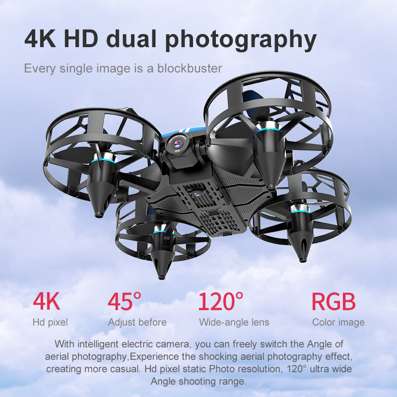 NEW Mini Drone 812PRO professi - đánh giá và giá Drone Gimbal 2 Axis