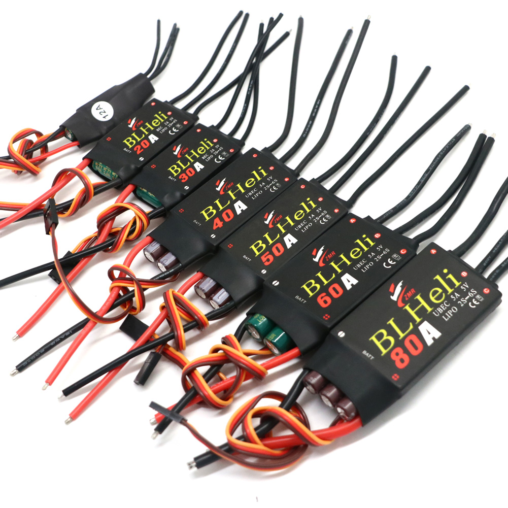 BLHeli Brushless ESC 80A 12A 2 - đánh giá và giá Drone Gimbal Controller