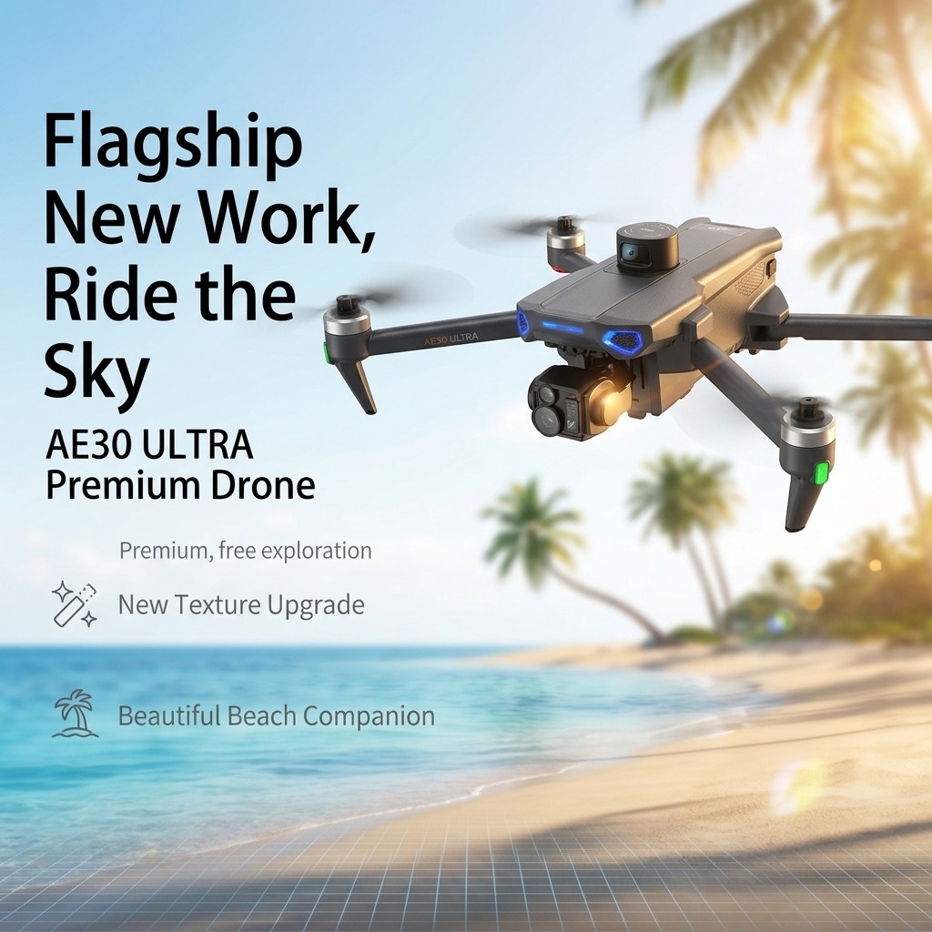NEW AE30 Ultra GPS Drone 4K Pr - đánh giá và giá Drone Gimbal 3 Axis